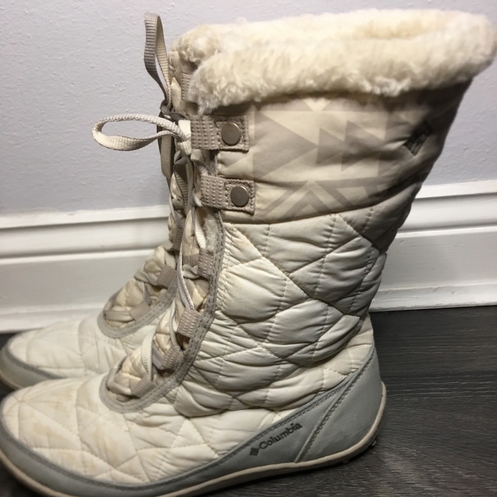 Columbia Winter Boots White Minx Mid II Omni-Heat